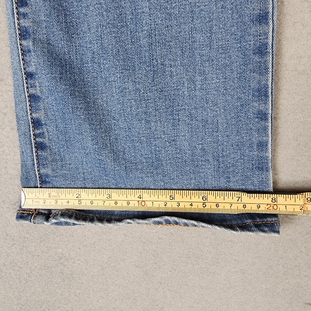 Old Navy Mid Rise Knicker Boot Cut Classic Blue Women's Jeans Size 8 Short - Picture 8 of 10